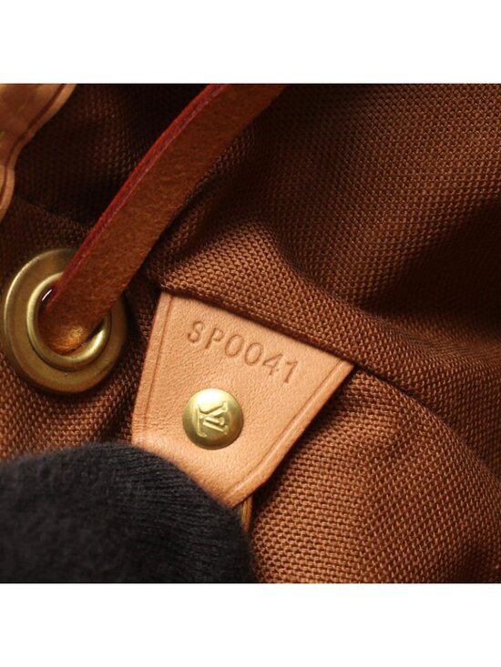 Louis Vuitton Backpack Mini Montsouris Canvas Leather main image 10